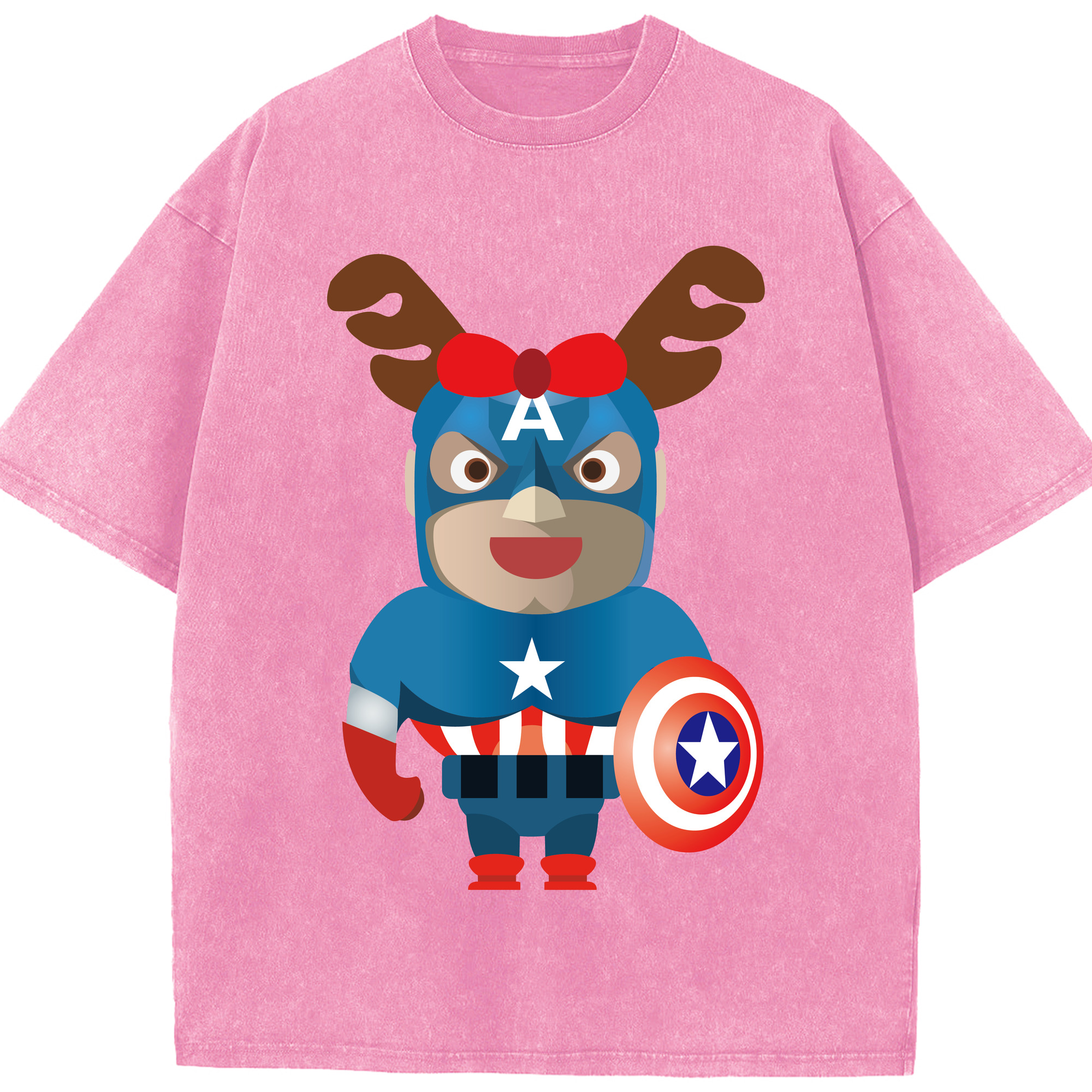 （画像用） アベンジャーズ The Avengers 綿100% ヴィンテージ風 半袖Tシャツ（フロントプリント）
